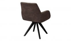 Woodford Polsterstuhl mit Armlehne Bristol | Braun (Dunkelbraun) Schwarz Ja -Stuhle Geschaft 15303898 9 202203211234