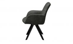 Woodford Polsterstuhl mit Armlehne Bristol | Grau (Dunkelgrau) Schwarz Ja -Stuhle Geschaft 15303899 2 202203211234