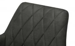 Woodford Polsterstuhl mit Armlehne Bristol | Grau (Dunkelgrau) Schwarz Ja -Stuhle Geschaft 15303899 6 202203211234