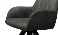 Woodford Polsterstuhl mit Armlehne Bristol | Grau (Dunkelgrau) Schwarz Ja -Stuhle Geschaft 15303899 8 202203211234