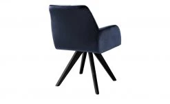 Woodford Polsterstuhl mit Armlehne Bristol | Blau Schwarz Ja -Stuhle Geschaft 15303907 5 202203211234