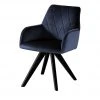 Woodford Polsterstuhl mit Armlehne Bristol | Blau Schwarz Ja -Stuhle Geschaft 15303907 7 202203211234