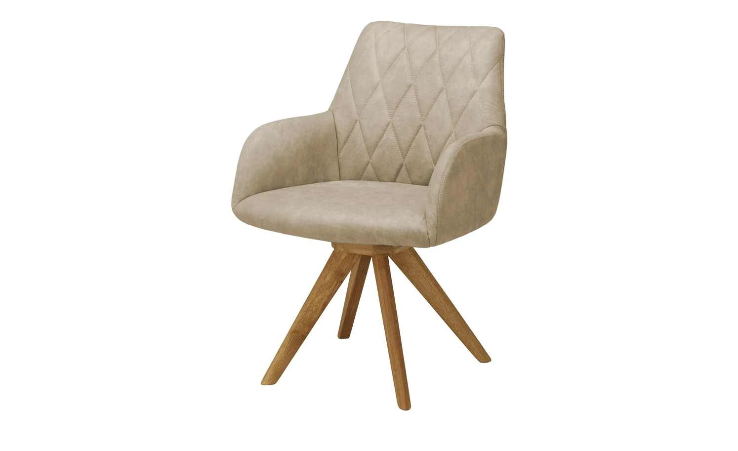 Woodford Polsterstuhl mit Armlehne Bristol | Sand (Beige) Eiche Nein 4 Woodford Polsterstuhl mit Armlehne Bristol | Sand (Beige) Eiche Nein – Bild 2