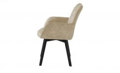 Woodford Polsterstuhl mit Armlehne Bristol | Sand (Beige) Schwarz -Stuhle Geschaft 15303938 3 202203211234