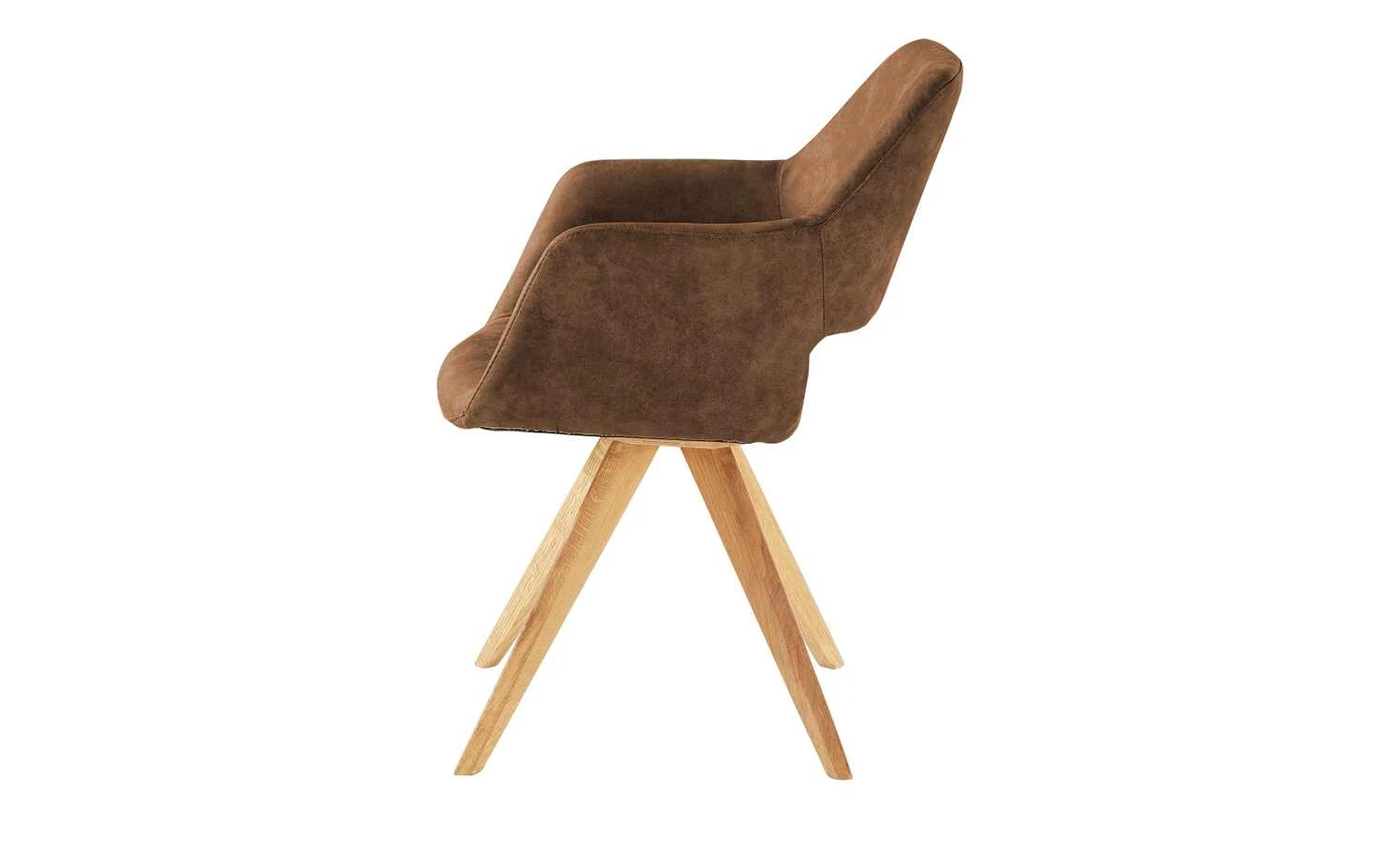 Woodford Polsterstuhl mit Armlehne Berlin | Cognac (Braun) Eiche Nein 8 Woodford Polsterstuhl mit Armlehne Berlin | Cognac (Braun) Eiche Nein – Bild 6