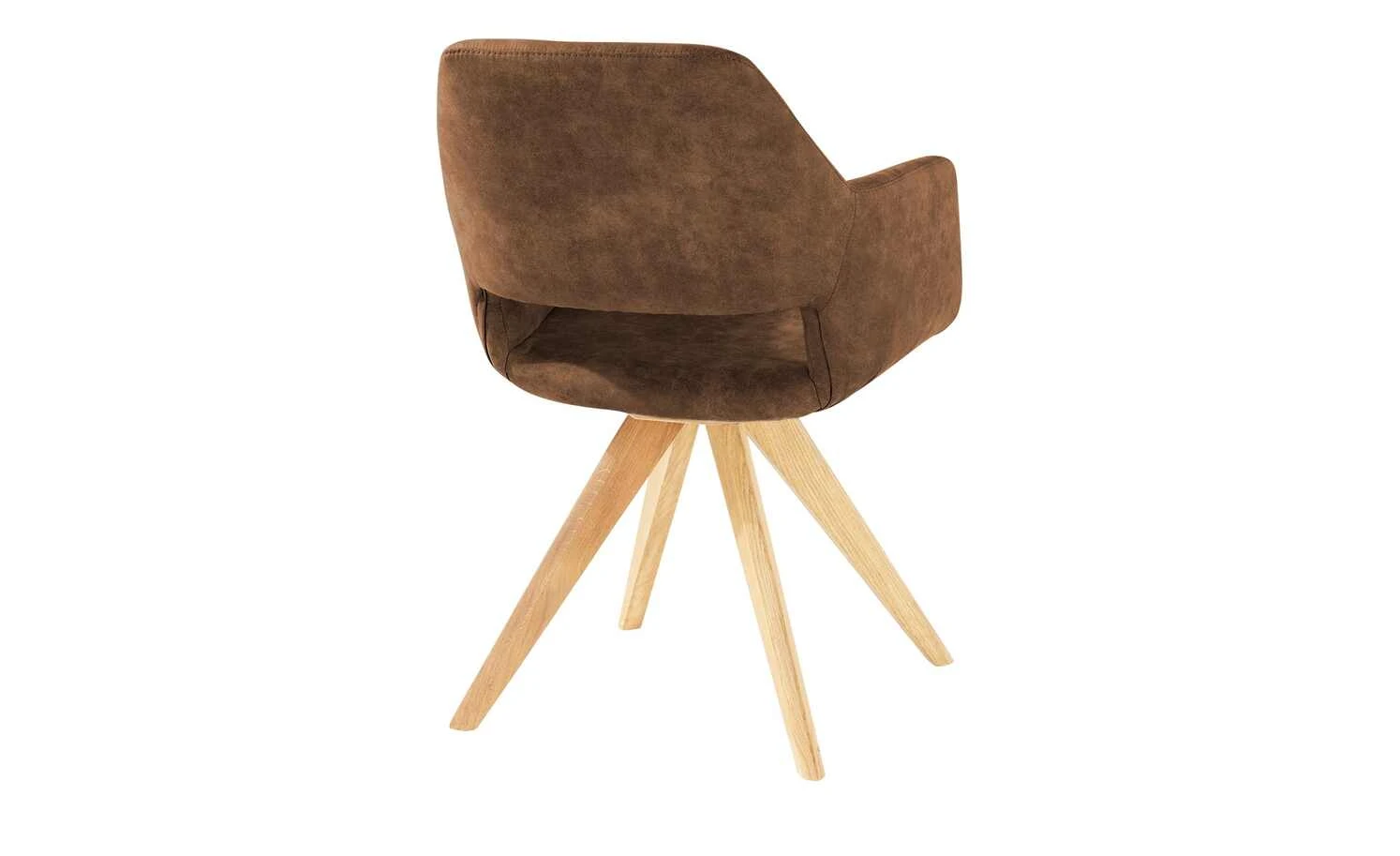 Woodford Polsterstuhl mit Armlehne Berlin | Cognac (Braun) Eiche Nein 9 Woodford Polsterstuhl mit Armlehne Berlin | Cognac (Braun) Eiche Nein – Bild 7
