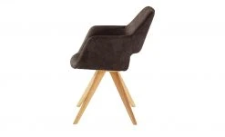 Woodford Polsterstuhl mit Armlehne Berlin | Braun (Dunkelbraun) Eiche Nein -Stuhle Geschaft 15303946 8 202203182232