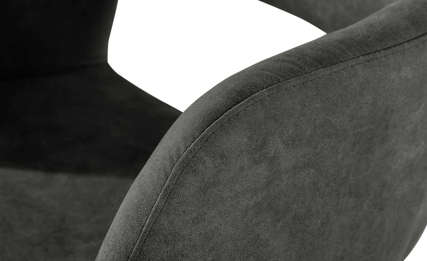 Woodford Polsterstuhl mit Armlehne Berlin | Grau (Dunkelgrau) Eiche Nein 10 Woodford Polsterstuhl mit Armlehne Berlin | Grau (Dunkelgrau) Eiche Nein – Bild 8