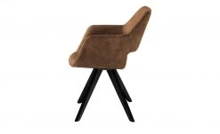 Woodford Polsterstuhl mit Armlehne Berlin | Cognac (Braun) Schwarz Nein -Stuhle Geschaft 15303949 4 202203182232