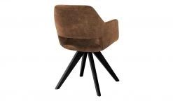 Woodford Polsterstuhl mit Armlehne Berlin | Cognac (Braun) Schwarz Nein -Stuhle Geschaft 15303949 5 202203182232