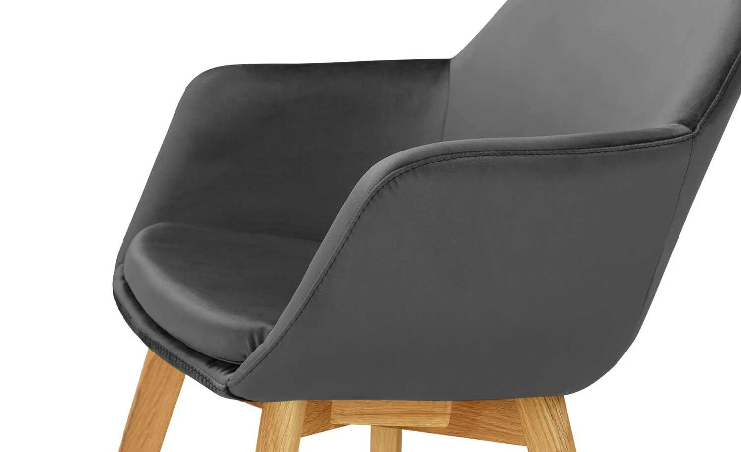 Woodford Armlehnstuhl Helsinki | Grau Eiche 10 Woodford Armlehnstuhl Helsinki | Grau Eiche – Bild 8