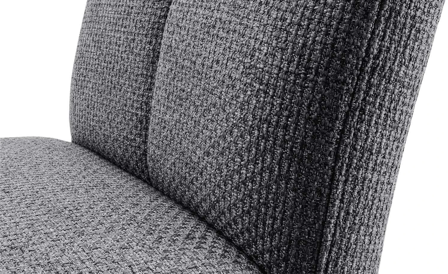 Woodford 2er Set Polsterstuhl Mako | Webstoff grob Anthrazit Buche natur 8 Woodford 2er Set Polsterstuhl Mako | Webstoff grob Anthrazit Buche natur – Bild 6