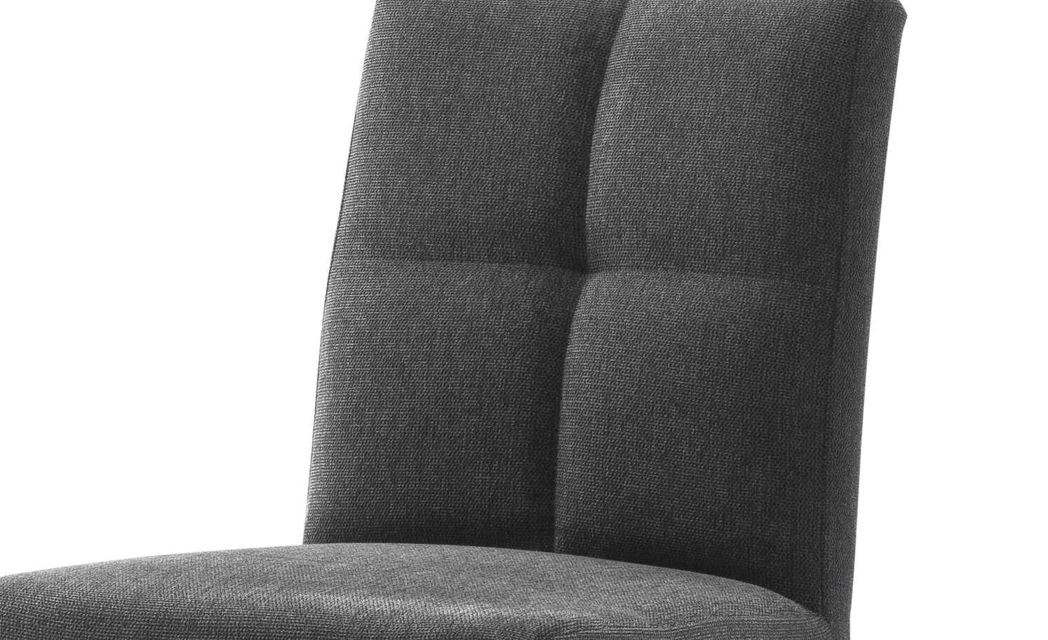 Woodford 2er Set Polsterstuhl Mako | Webstoff fein Anthrazit Buche natur 4 Woodford 2er Set Polsterstuhl Mako | Webstoff fein Anthrazit Buche natur – Bild 2