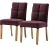 Woodford 2er Set Polsterstuhl Mako | Webstoff fein Bordeaux Eiche geölt 1 Woodford 2er Set Polsterstuhl Mako | Webstoff fein Bordeaux Eiche geölt -Stuhle Geschaft 15304108 4 202204292232