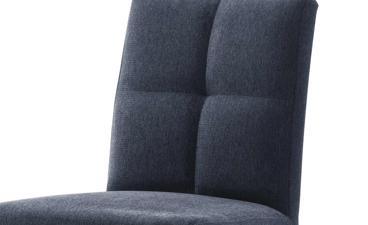 Woodford 2er Set Polsterstuhl Mako | Webstoff fein Nachtblau Buche natur 4 Woodford 2er Set Polsterstuhl Mako | Webstoff fein Nachtblau Buche natur – Bild 2