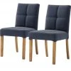 Woodford 2er Set Polsterstuhl Mako | Webstoff fein Nachtblau Eiche geölt 1 Woodford 2er Set Polsterstuhl Mako | Webstoff fein Nachtblau Eiche geölt -Stuhle Geschaft 15304110 4 202204292232