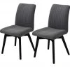 Woodford 2er Set Polsterstuhl Menda | Anthrazit Schwarz Nein Ja -Stuhle Geschaft 15304124 10 202111252244