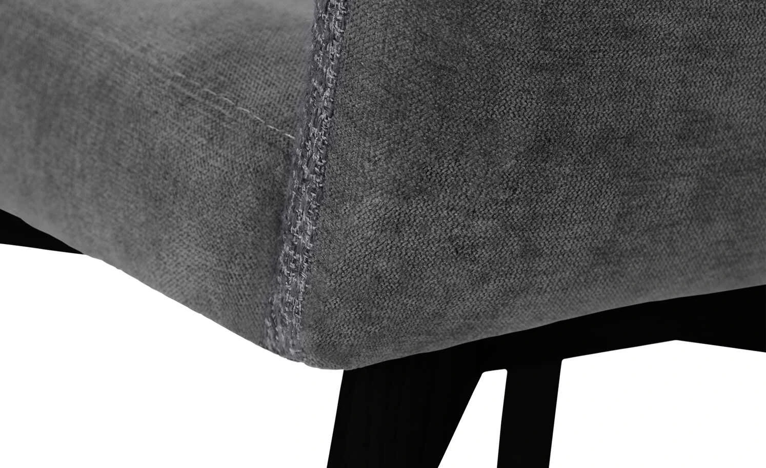 Woodford 2er Set Polsterstuhl Menda | Anthrazit Schwarz Nein Ja 10 Woodford 2er Set Polsterstuhl Menda | Anthrazit Schwarz Nein Ja – Bild 8