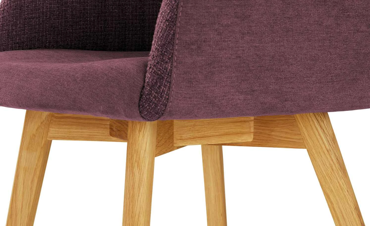 Woodford Polsterstuhl Menda | Bordeaux Wildeiche Ja Nein 9 Woodford Polsterstuhl Menda | Bordeaux Wildeiche Ja Nein – Bild 7