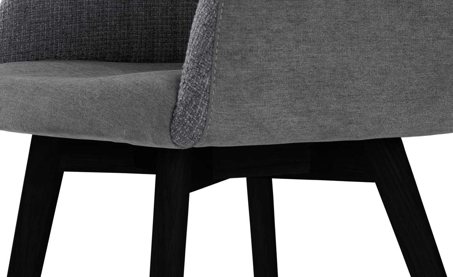 Woodford Polsterstuhl Menda | Anthrazit Schwarz Ja Ja 13 Woodford Polsterstuhl Menda | Anthrazit Schwarz Ja Ja – Bild 11