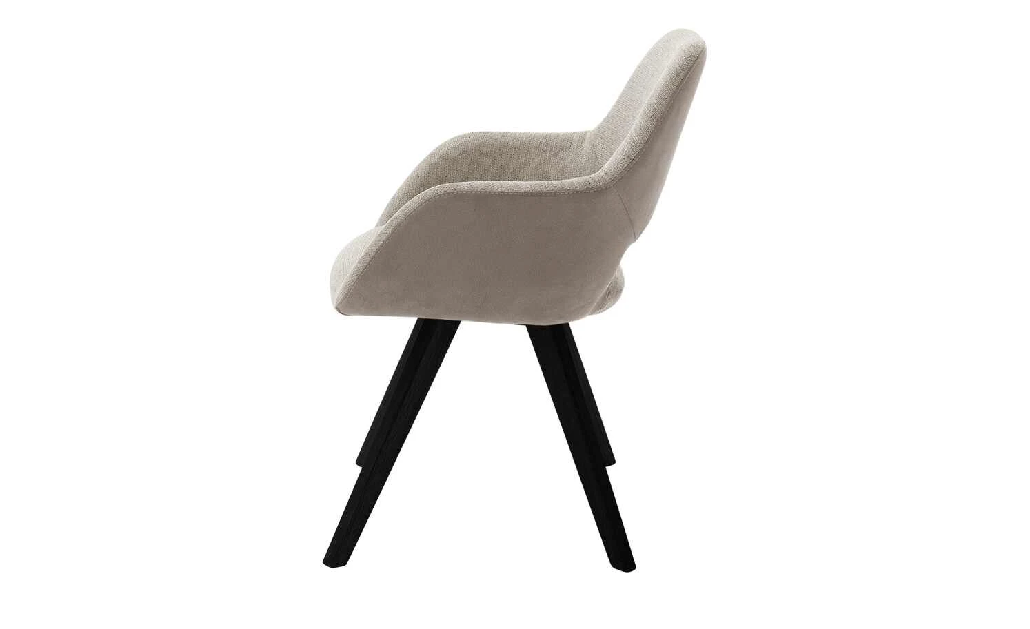 Woodford Polsterstuhl Lucina | Cappuccino Schwarz Nein 4 Woodford Polsterstuhl Lucina | Cappuccino Schwarz Nein – Bild 2