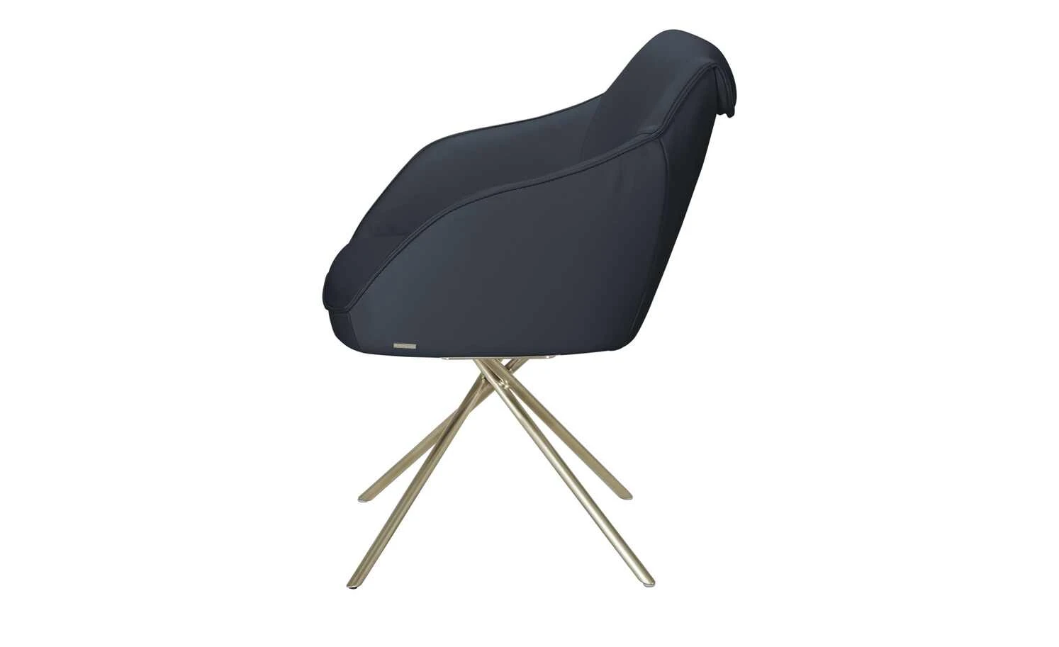 KOINOR Armlehnstuhl Dining System 1 | Safir (Dunkelblau) / Kontrastnaht Schwarz 12 KOINOR Armlehnstuhl Dining System 1 | Safir (Dunkelblau) / Kontrastnaht Schwarz – Bild 10