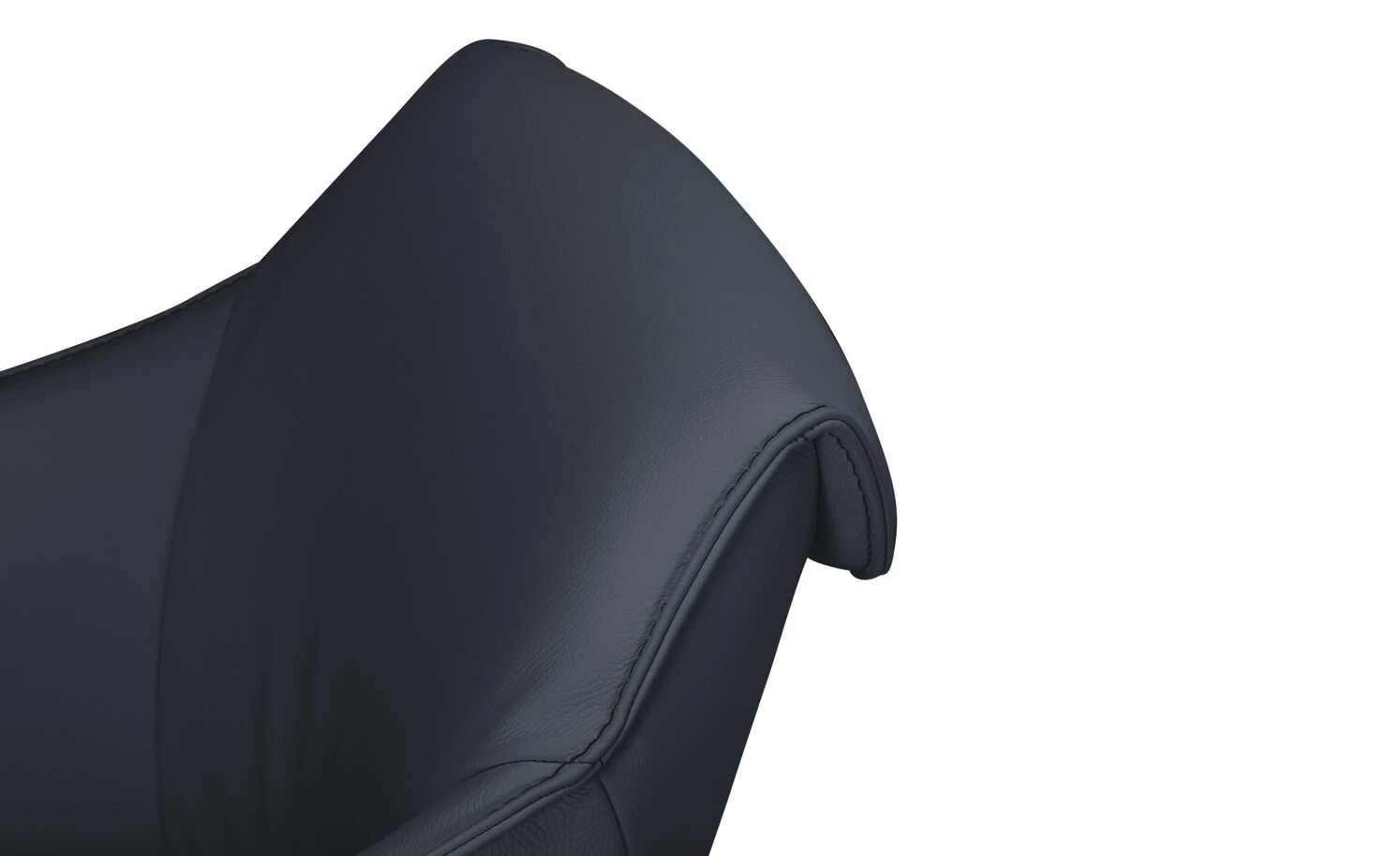 KOINOR Armlehnstuhl Dining System 1 | Safir (Dunkelblau) / Kontrastnaht Schwarz 7 KOINOR Armlehnstuhl Dining System 1 | Safir (Dunkelblau) / Kontrastnaht Schwarz – Bild 5