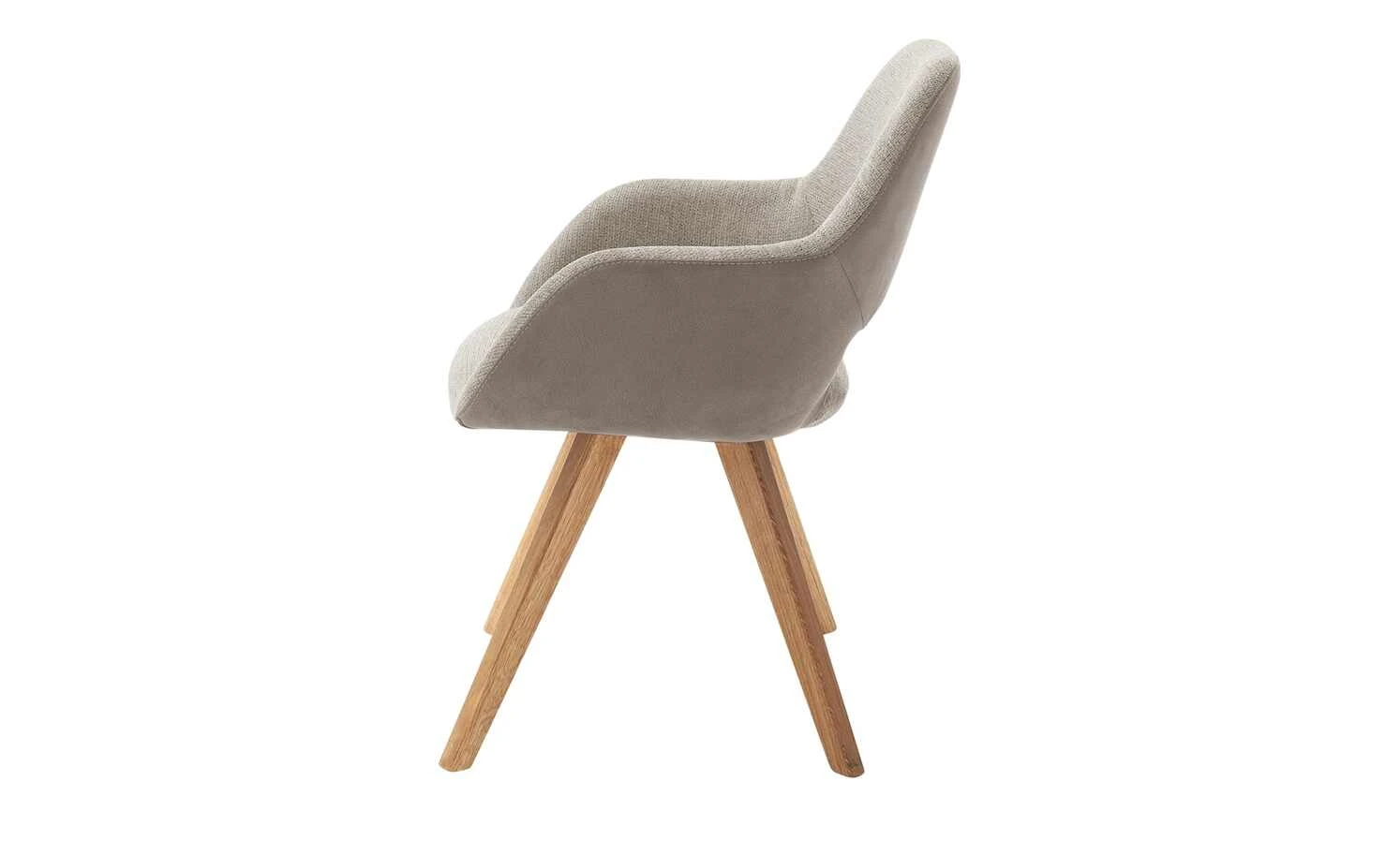 Woodford Polsterstuhl Lucina | Cappuccino Wildeiche Nein 4 Woodford Polsterstuhl Lucina | Cappuccino Wildeiche Nein – Bild 2