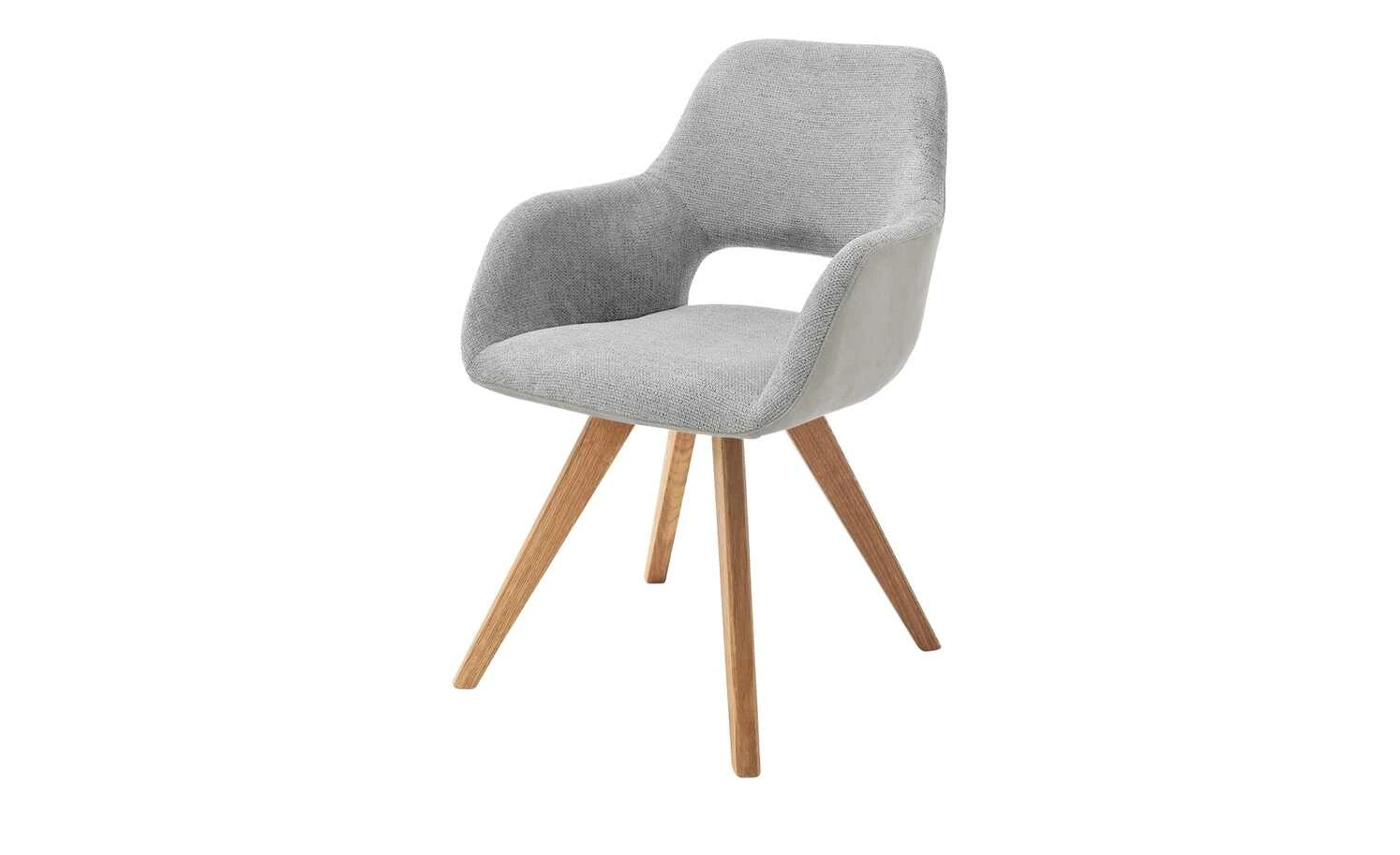 Woodford Polsterstuhl Lucina | Hellgrau Wildeiche Nein 3 Woodford Polsterstuhl Lucina | Hellgrau Wildeiche Nein