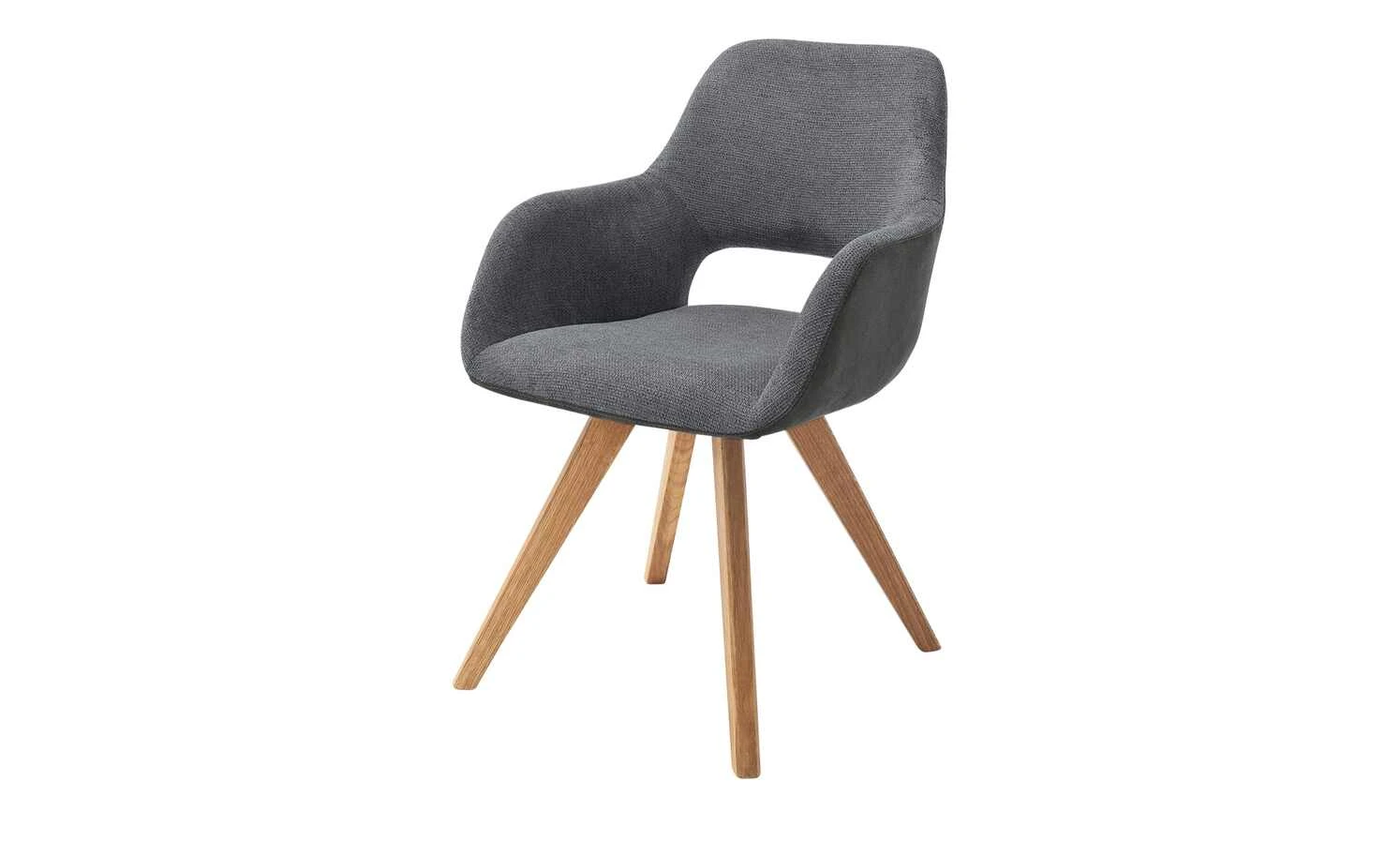 Woodford Polsterstuhl Lucina | Anthrazit Wildeiche Ja 3 Woodford Polsterstuhl Lucina | Anthrazit Wildeiche Ja