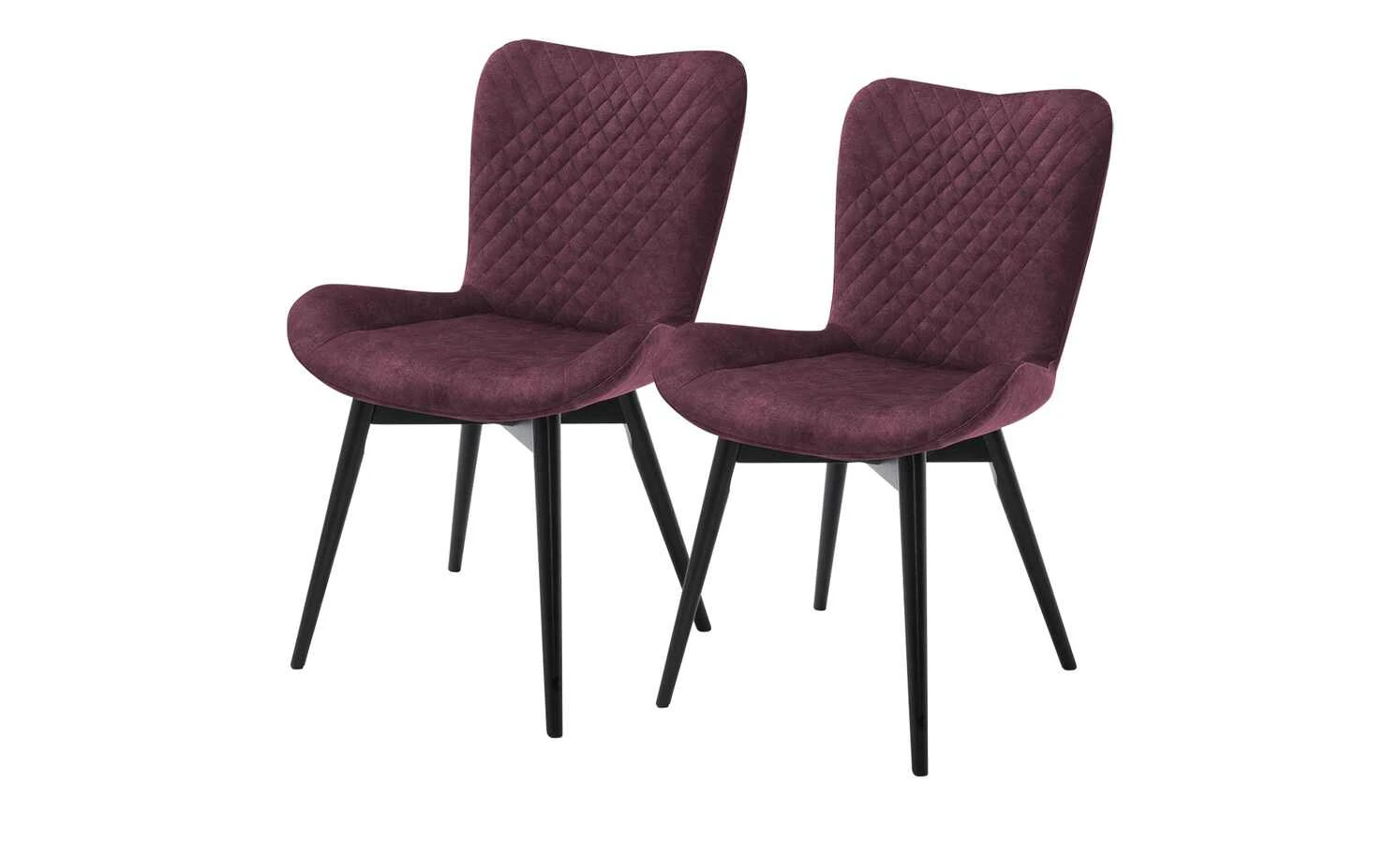 Gray & Jones 2er Set Polsterstuhl Tierra Fuego Two | Bordeaux Schwarz Nein 3 Gray & Jones 2er Set Polsterstuhl Tierra Fuego Two | Bordeaux Schwarz Nein