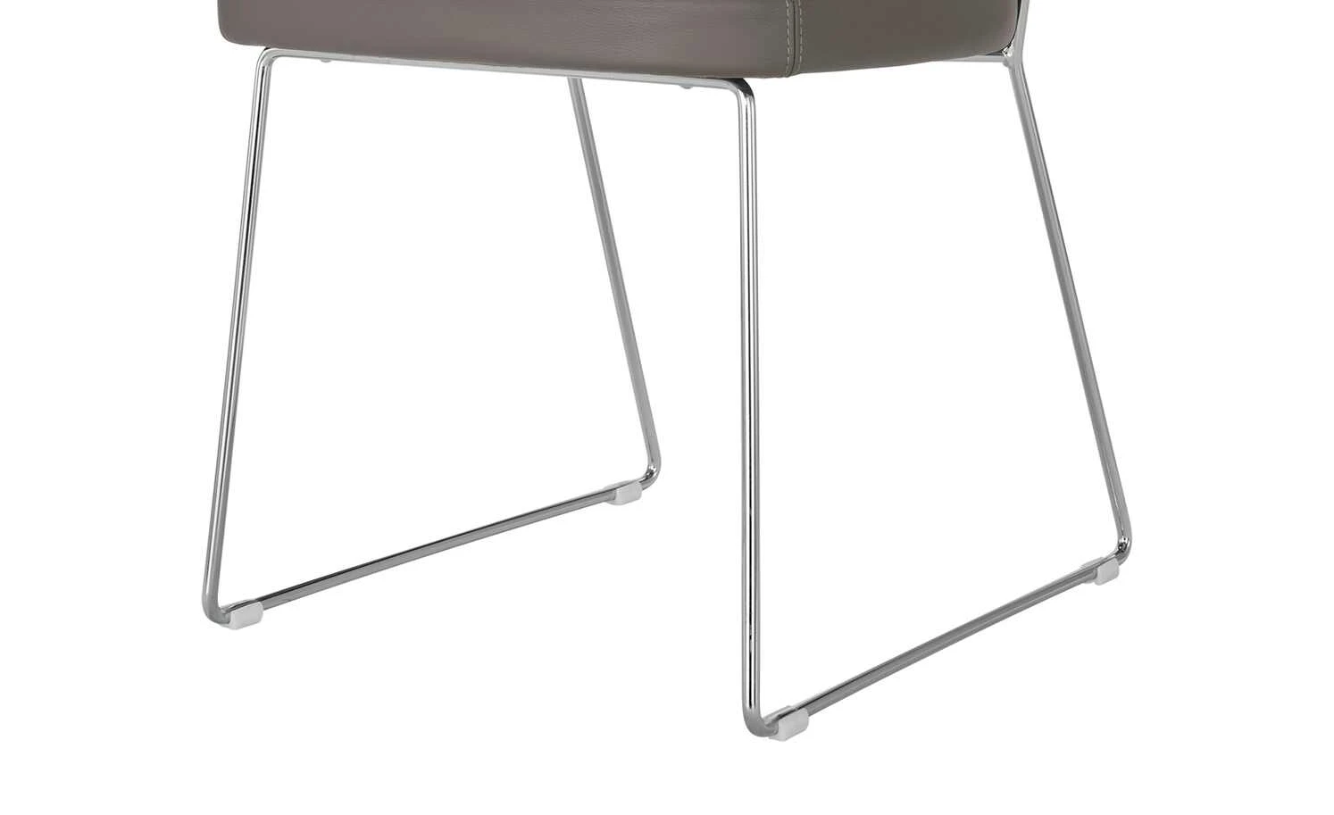 Connubia Kufenstuhl Leder New York | Taubengrau 7 Connubia Kufenstuhl Leder New York | Taubengrau – Bild 5