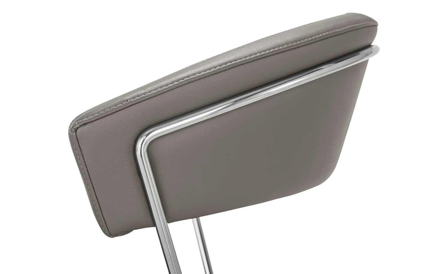 Connubia Kufenstuhl Leder New York | Taubengrau 9 Connubia Kufenstuhl Leder New York | Taubengrau – Bild 7