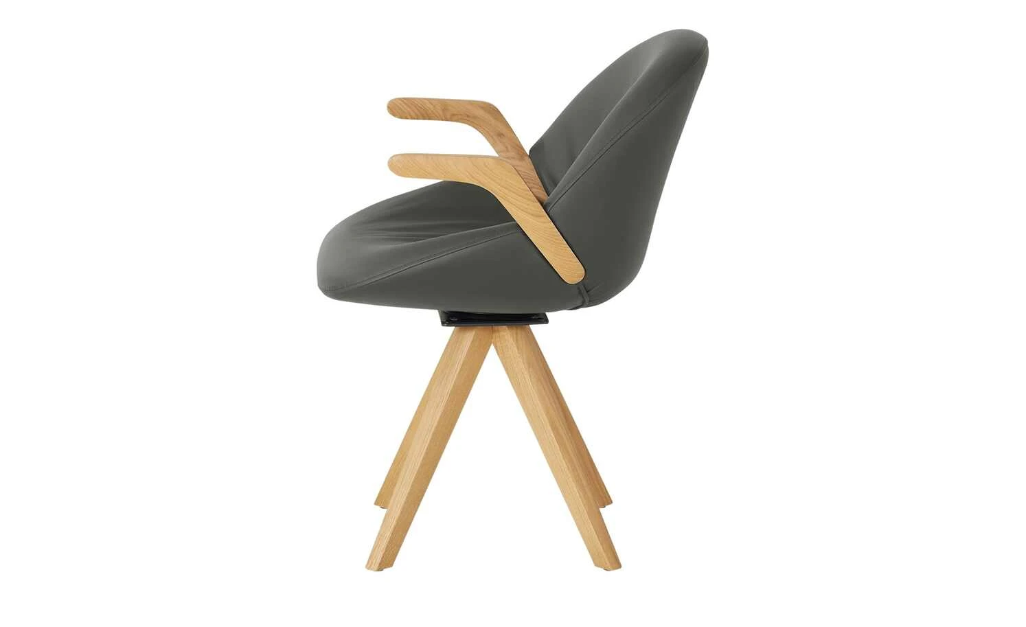 Wohnwert Armlehnstuhl Novum | Grau mit Elastic-Aktiv-Federung (gesundes Sitzen) 5 Wohnwert Armlehnstuhl Novum | Grau mit Elastic-Aktiv-Federung (gesundes Sitzen) – Bild 3