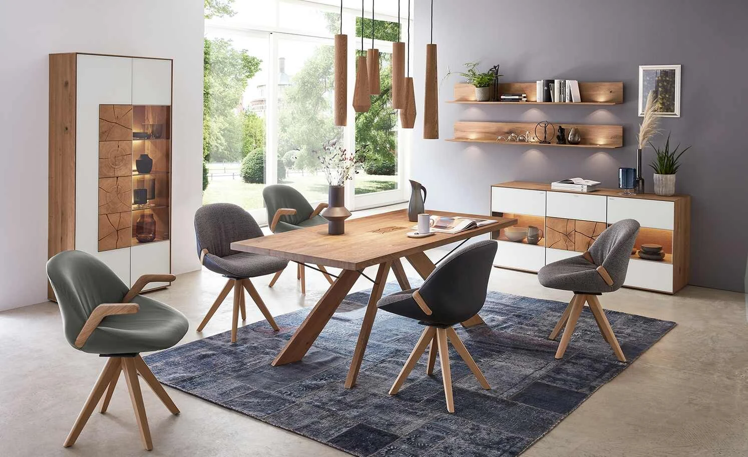 Wohnwert Armlehnstuhl Novum | Grau mit Elastic-Aktiv-Federung (gesundes Sitzen) 3 Wohnwert Armlehnstuhl Novum | Grau mit Elastic-Aktiv-Federung (gesundes Sitzen)