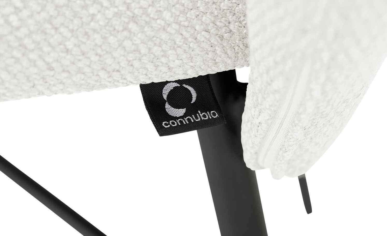 Connubia Polsterstuhl Sibilla soft | Sand (Weiß) 11 Connubia Polsterstuhl Sibilla soft | Sand (Weiß) – Bild 9