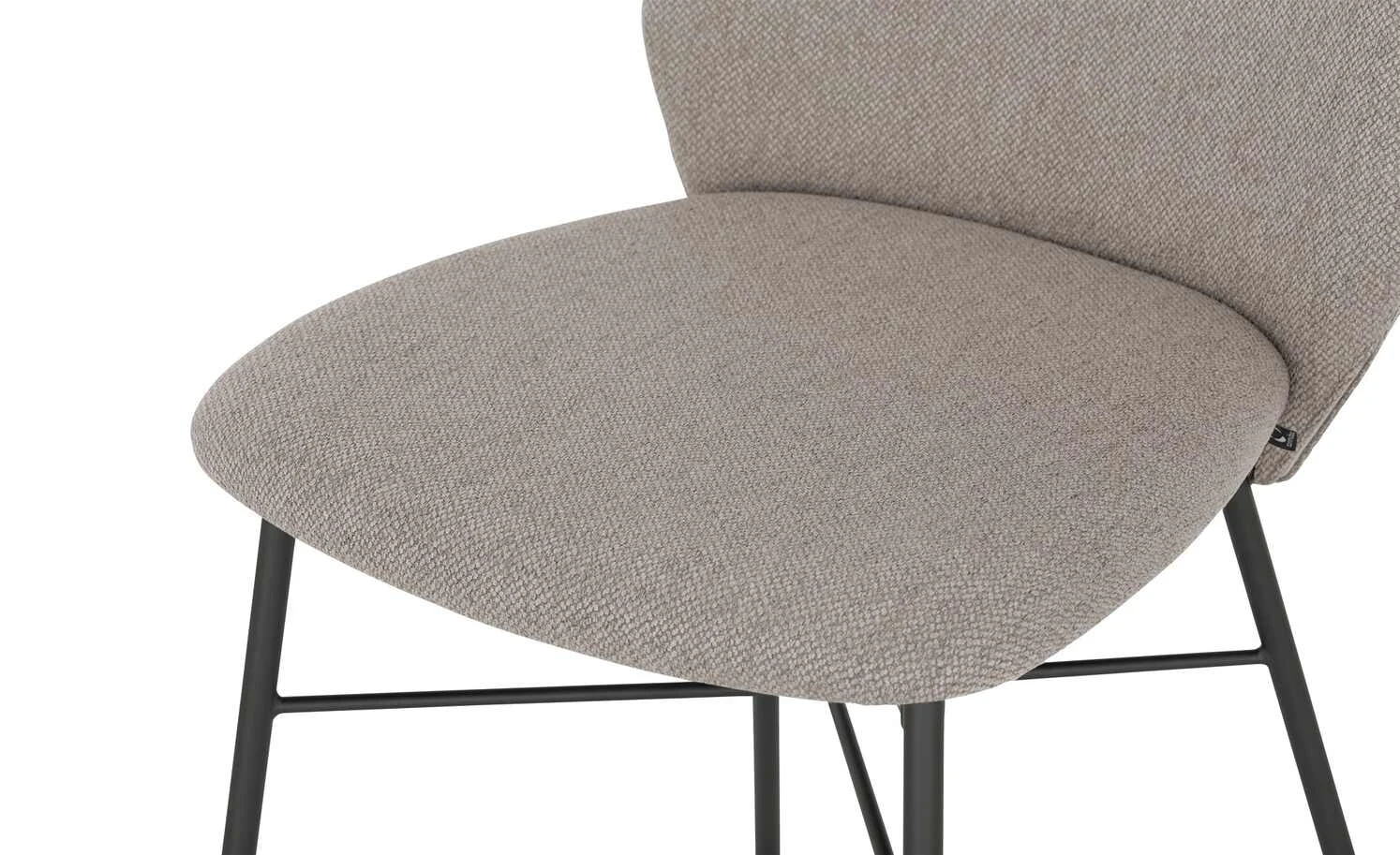 Connubia Polsterstuhl Sibilla soft | Taupe 7 Connubia Polsterstuhl Sibilla soft | Taupe – Bild 5