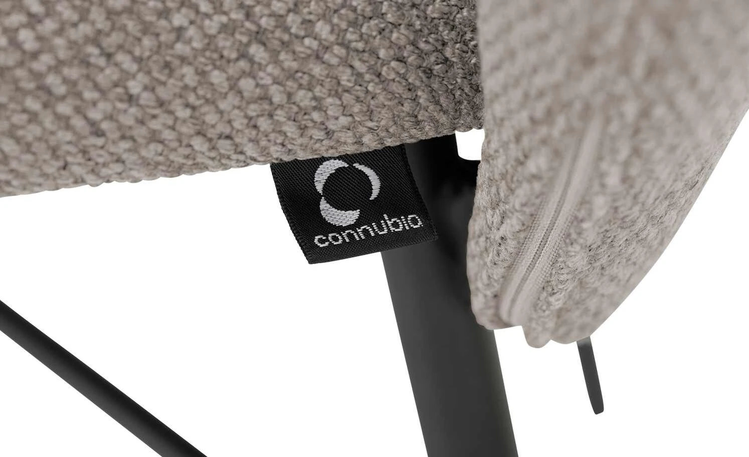 Connubia Polsterstuhl Sibilla soft | Taupe 10 Connubia Polsterstuhl Sibilla soft | Taupe – Bild 8