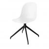 Connubia Schalenstuhl Academy | Schneeweiß 180 Grad drehbar mit Rückstellfunktion Schwarz -Stuhle Geschaft 15304825 1 202112211258