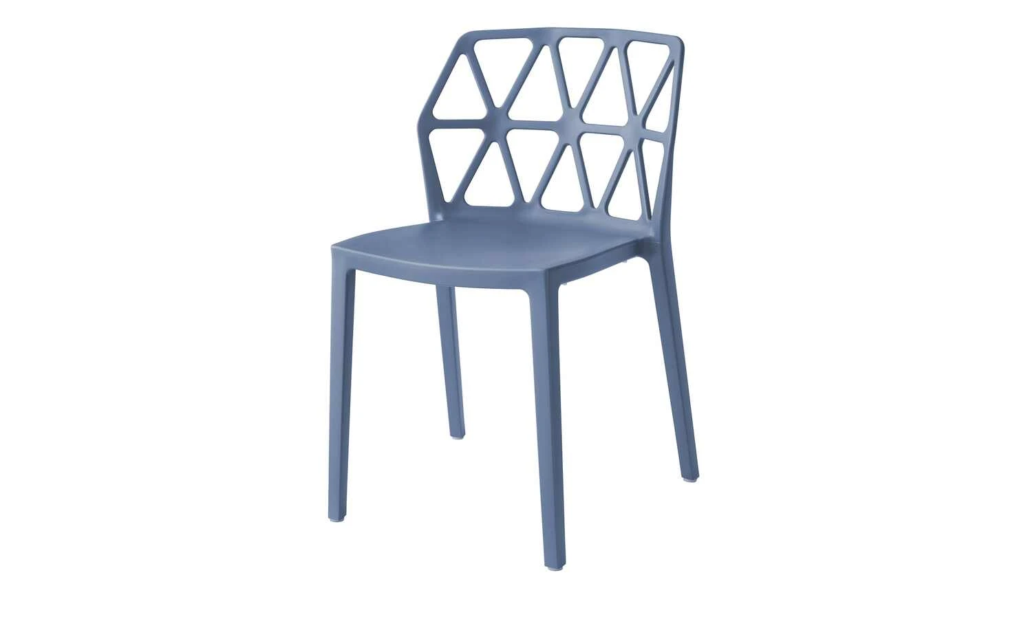 Connubia Stuhl stapelbar Alchemia | Sky Blue (Blau) 4 Connubia Stuhl stapelbar Alchemia | Sky Blue (Blau) – Bild 2