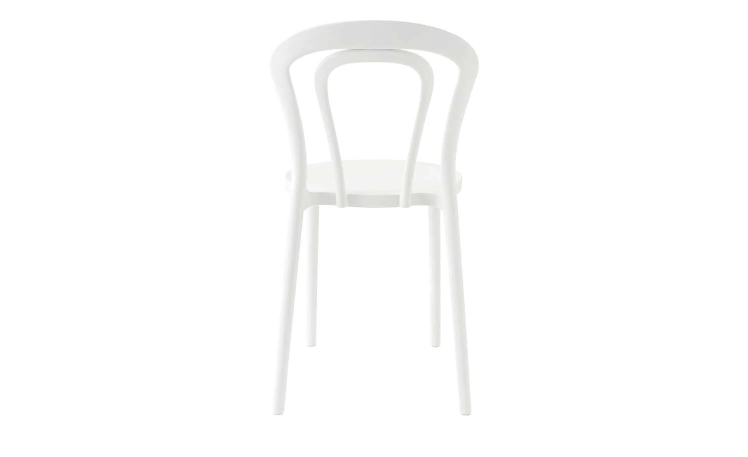 Connubia Stuhl stapelbar Caffe | Schneeweiß 8 Connubia Stuhl stapelbar Caffe | Schneeweiß – Bild 6