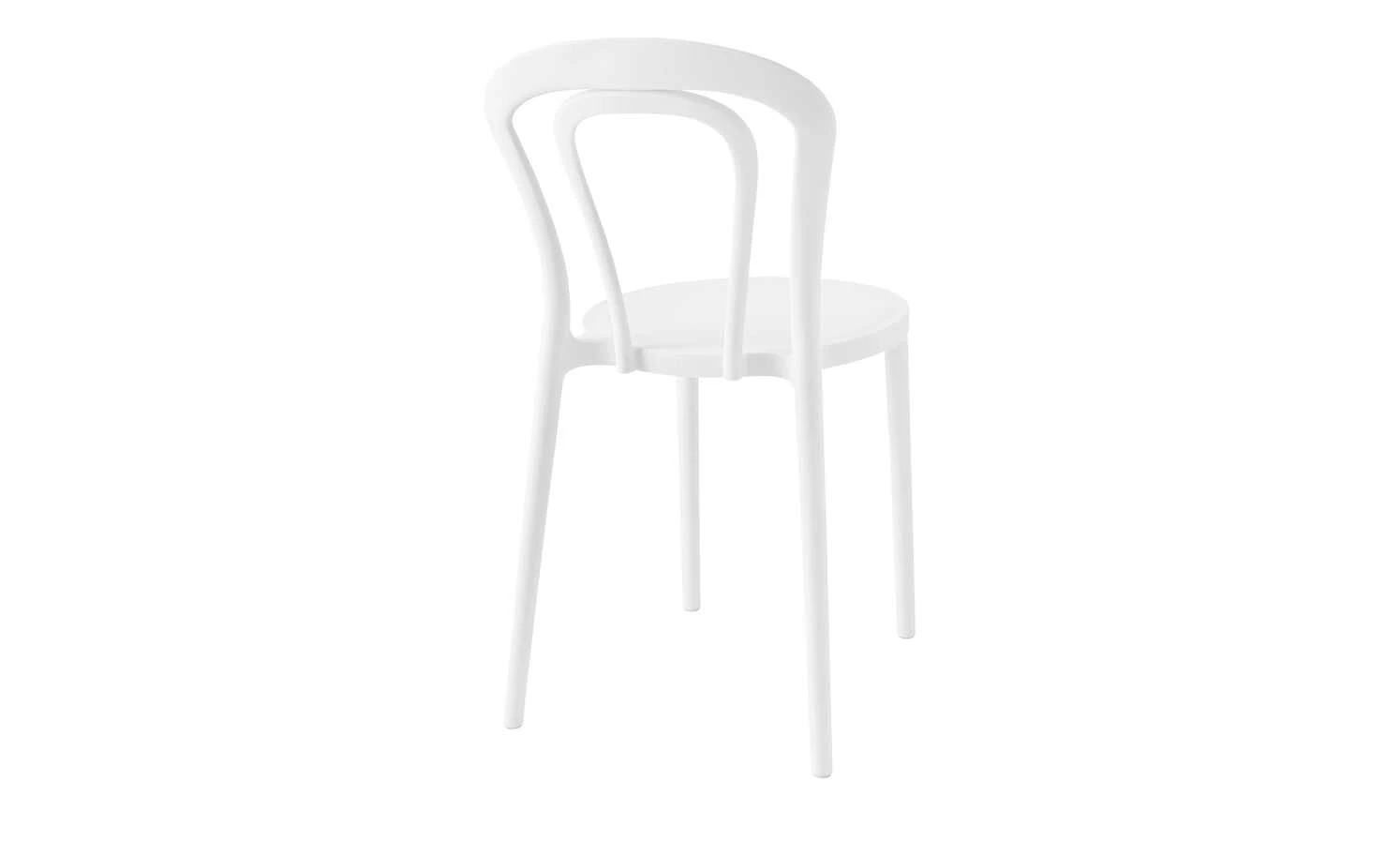 Connubia Stuhl stapelbar Caffe | Schneeweiß 9 Connubia Stuhl stapelbar Caffe | Schneeweiß – Bild 7