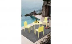 Connubia Stuhl stapelbar Bayo | Zitronengelb Nein -Stuhle Geschaft 15304885 5 202111152233