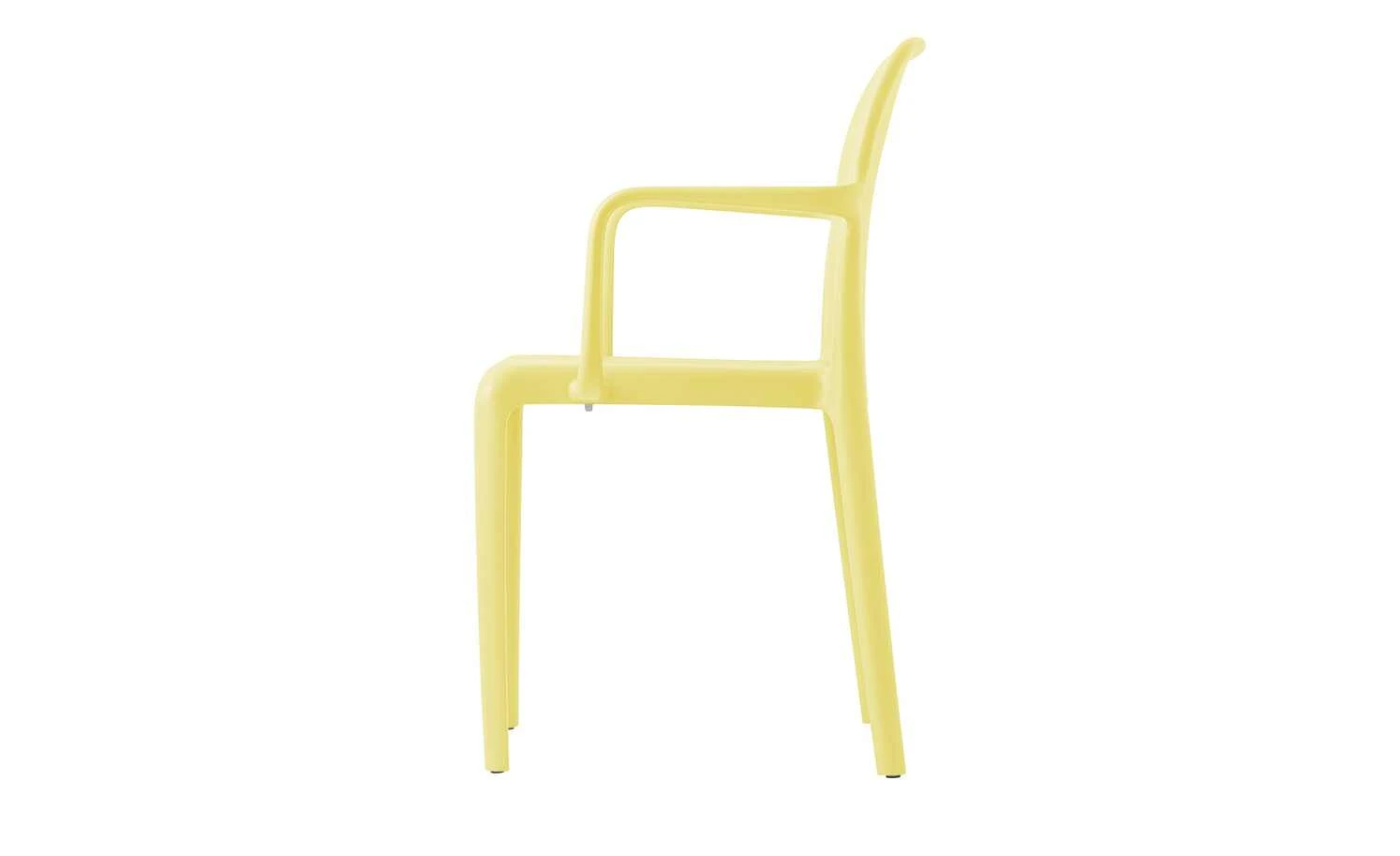 Connubia Stuhl stapelbar Bayo | Zitronengelb Ja 9 Connubia Stuhl stapelbar Bayo | Zitronengelb Ja – Bild 7