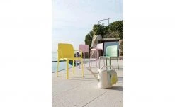 Connubia Barhocker stapelbar Bayo | Altrosa ca. 65 cm -Stuhle Geschaft 15304895 6 202111121256