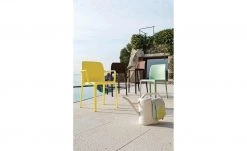 Connubia Barhocker stapelbar Bayo | Rot Oxid (Bordeaux) ca. 65 cm -Stuhle Geschaft 15304897 5 202111121257