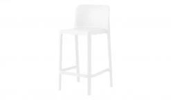Connubia Barhocker stapelbar Bayo | Schneeweiß ca. 65 cm -Stuhle Geschaft 15304899 12 202111121257