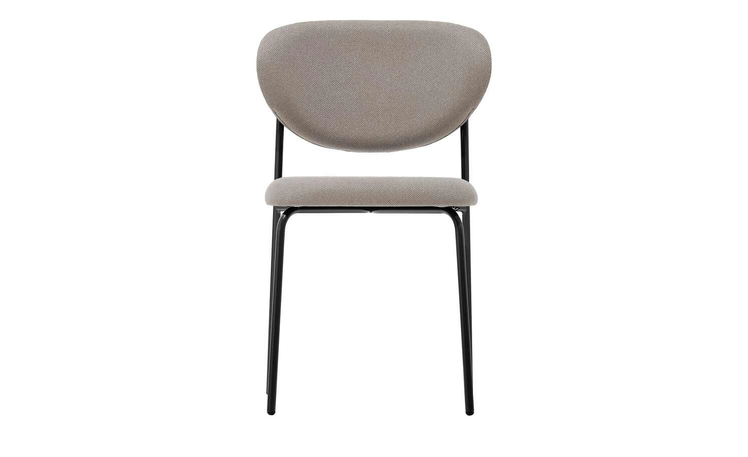 Connubia Polsterstuhl Cozy | Taubengrau / Schwarz 5 Connubia Polsterstuhl Cozy | Taubengrau / Schwarz – Bild 3