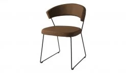 Connubia Kufenstuhl New York | Tabakbraun (Hellbraun)