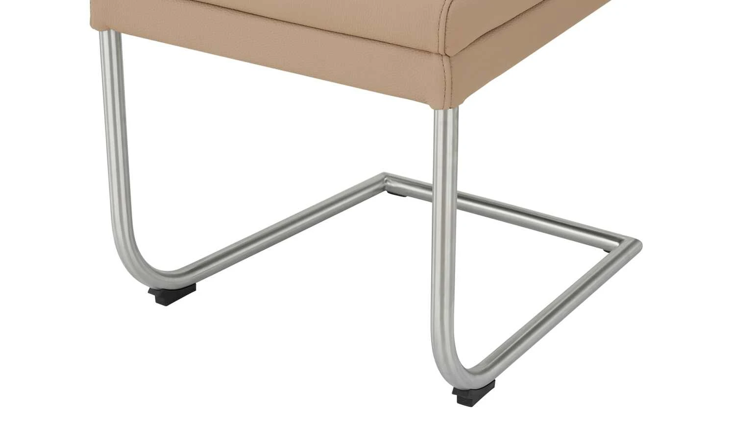 uno Leder-Schwingstuhl Steve | Cappuccino (Hellbraun) 9 uno Leder-Schwingstuhl Steve | Cappuccino (Hellbraun) – Bild 7